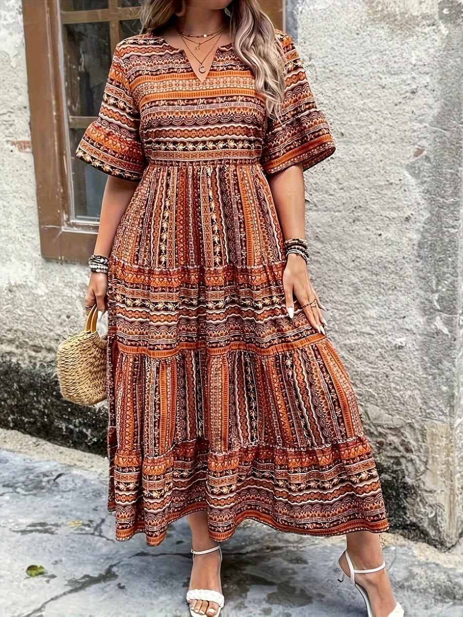 Adeline | Boho Maxi Dress Sleeveless