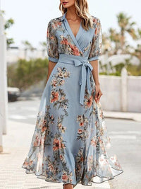 Camille | Wedding Guest Midi Dress Floral