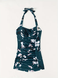 Phoebe | One-Piece Swimsuit Halter Floral