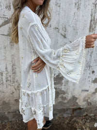 Rowan | Boho Dress Notch V-Neck