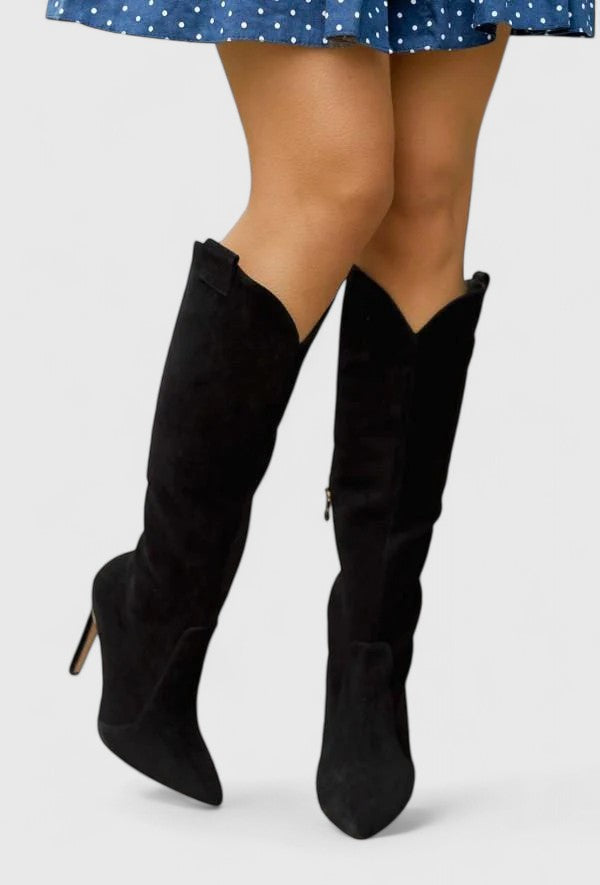 Rosalie | Knee High Boots Orthopedic Pointed Toe