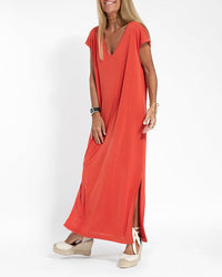 Clementine | Sundress V-Neck Short Sleeve