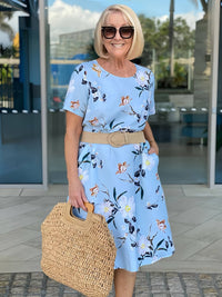 Yara | Floral Midi Sundress