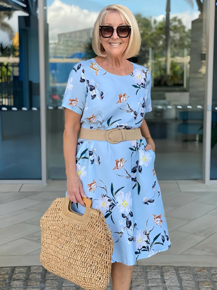 Yara | Floral Midi Sundress