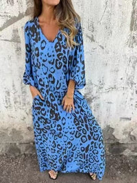 Layla | Boho Maxi Dress V-Neck