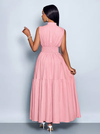Briar | Wedding Guest Maxi Dress A-Line Mock