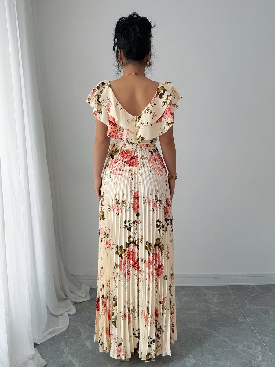 Soraya | Wedding Guest Maxi Dress Floral