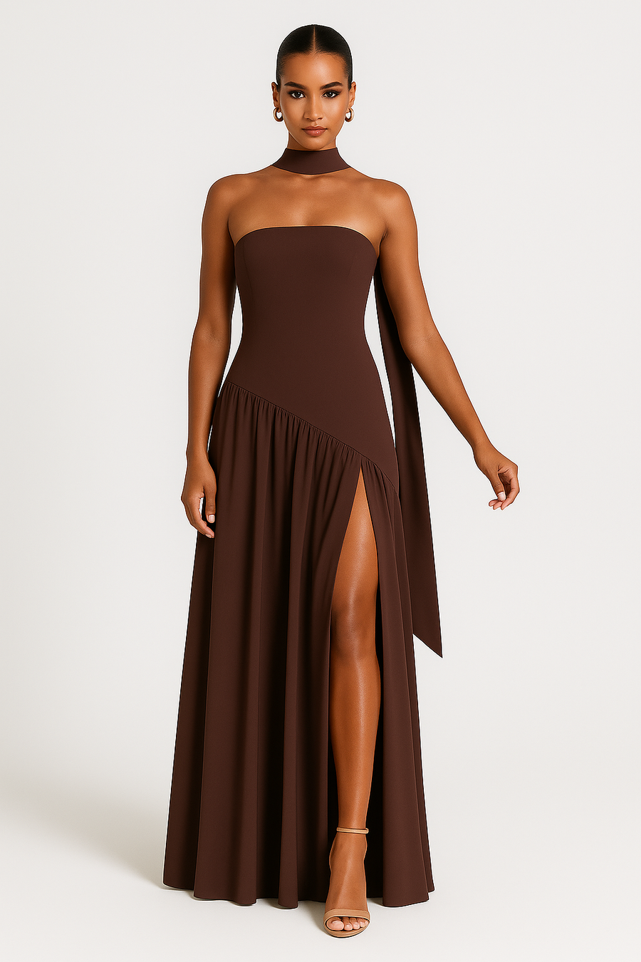 Ivy | Strapless Maxi Dress Sleeveless
