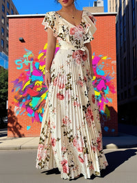 Soraya | Wedding Guest Maxi Dress Floral