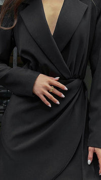 Lila | Mini Formal Office Blazer Dress