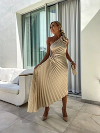 Grace | Wedding Guest Dress One-Shoulder Floral