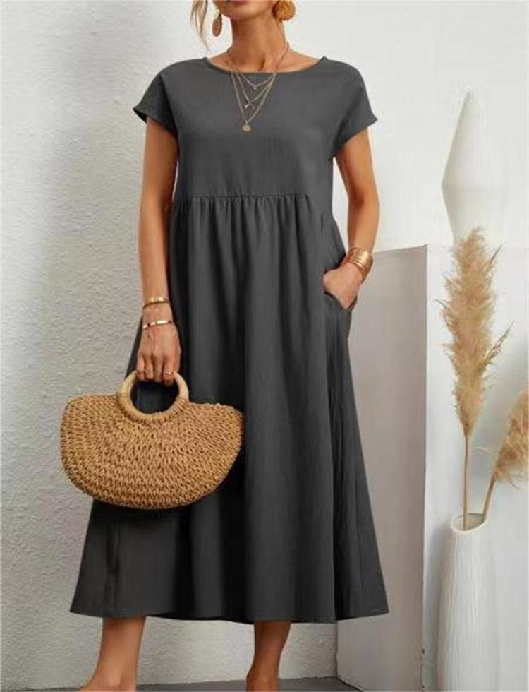 Adeline | Relaxed Midi Dress