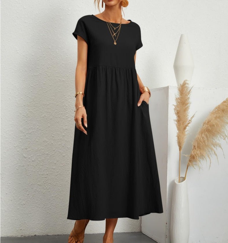 Adeline | Relaxed Midi Dress