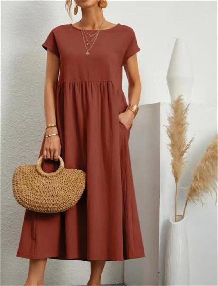 Adeline | Relaxed Midi Dress
