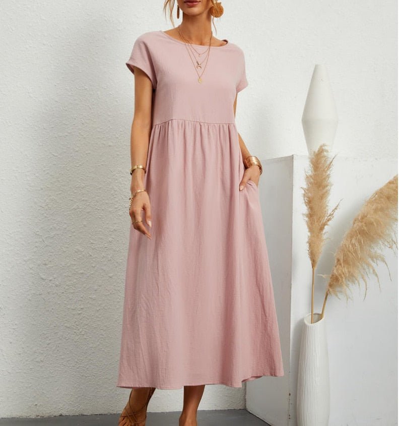 Adeline | Relaxed Midi Dress