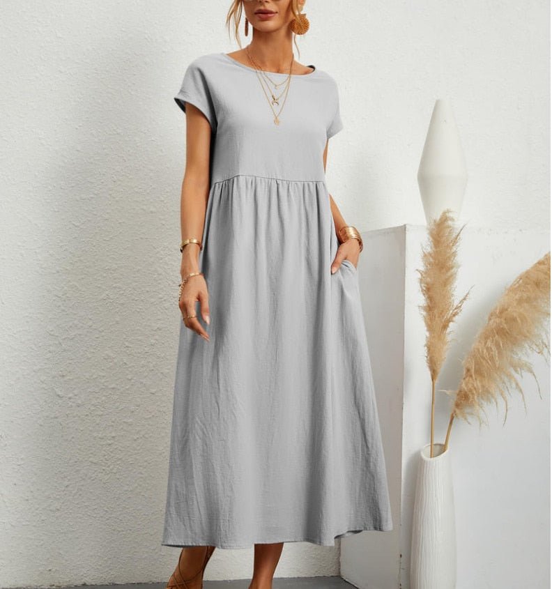 Adeline | Relaxed Midi Dress