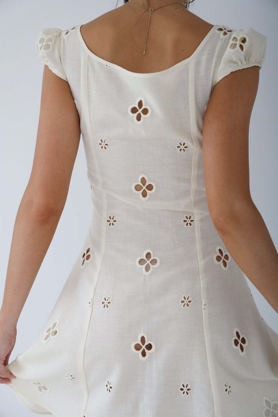 Jacqueline | Wedding Guest Midi Dress Embroidered