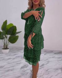 Sloane | Boho Dress Lace Polka Dot