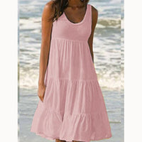 May | Mini Sundress Tiered Sleeveless