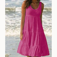 May | Mini Sundress Tiered Sleeveless