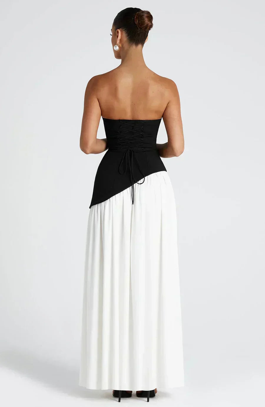 Madeleine | Wedding Guest Maxi Dress Asymmetric