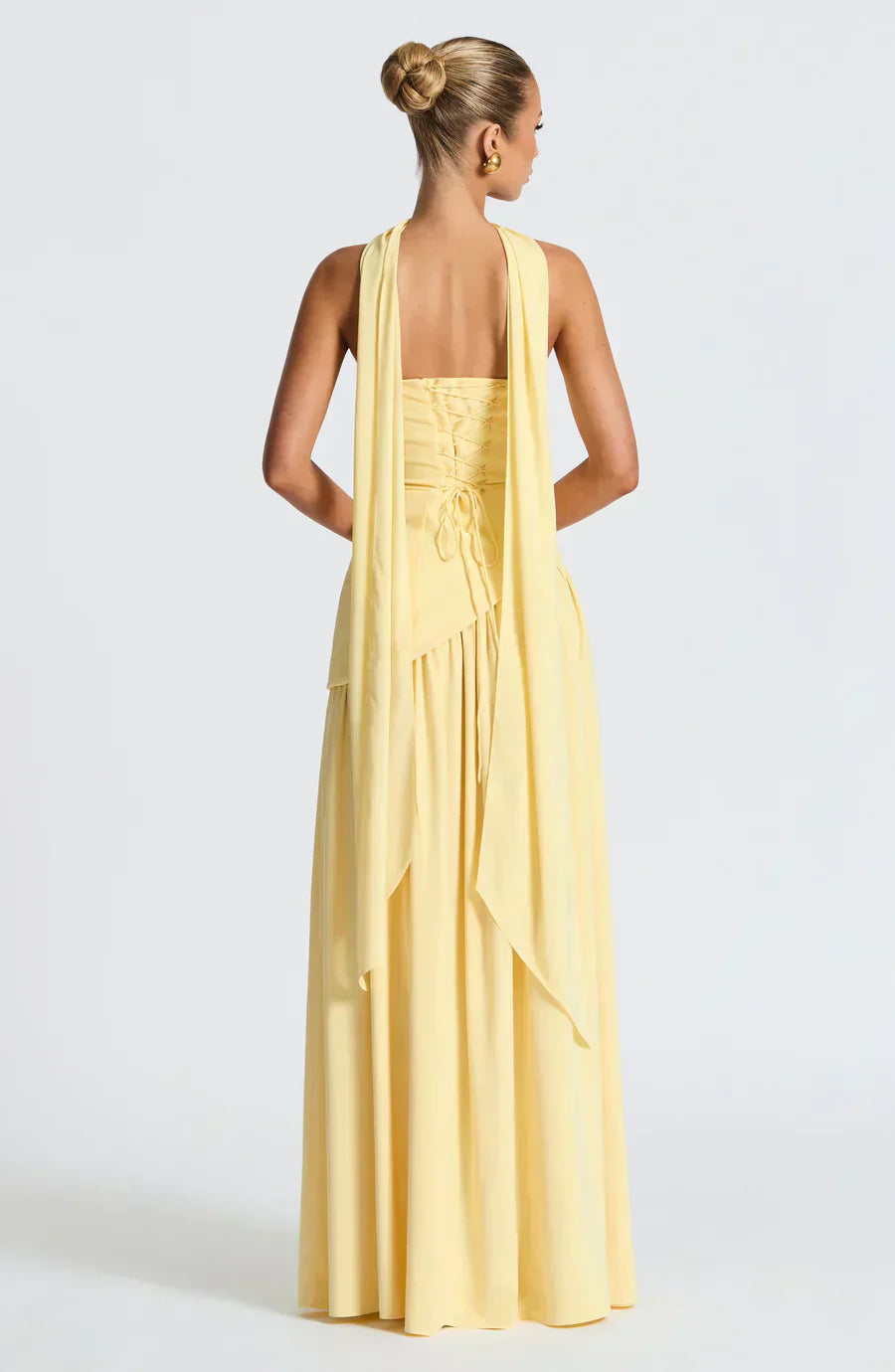 Madeleine | Wedding Guest Maxi Dress Asymmetric