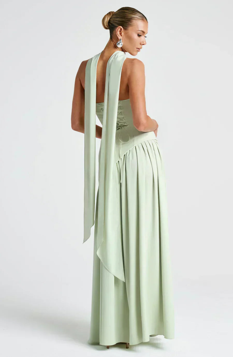Madeleine | Wedding Guest Maxi Dress Asymmetric