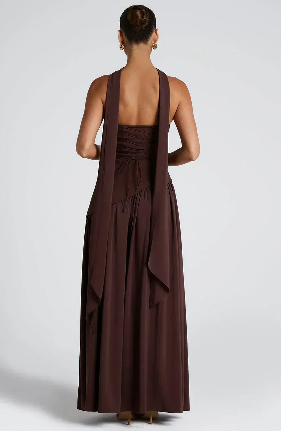 Madeleine | Wedding Guest Maxi Dress Asymmetric