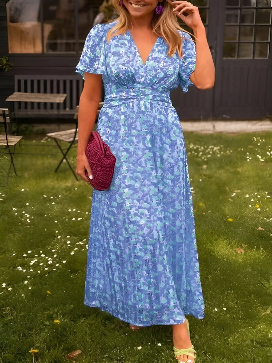 Vivian | Floral Maxi Dress Floral