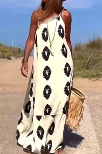 Beatrice | Wedding Guest Maxi Dress One-Shoulder