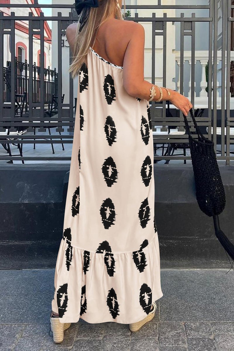 Beatrice | Wedding Guest Maxi Dress One-Shoulder