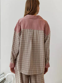 Odette | Co-Ord Set Plaid Tiered