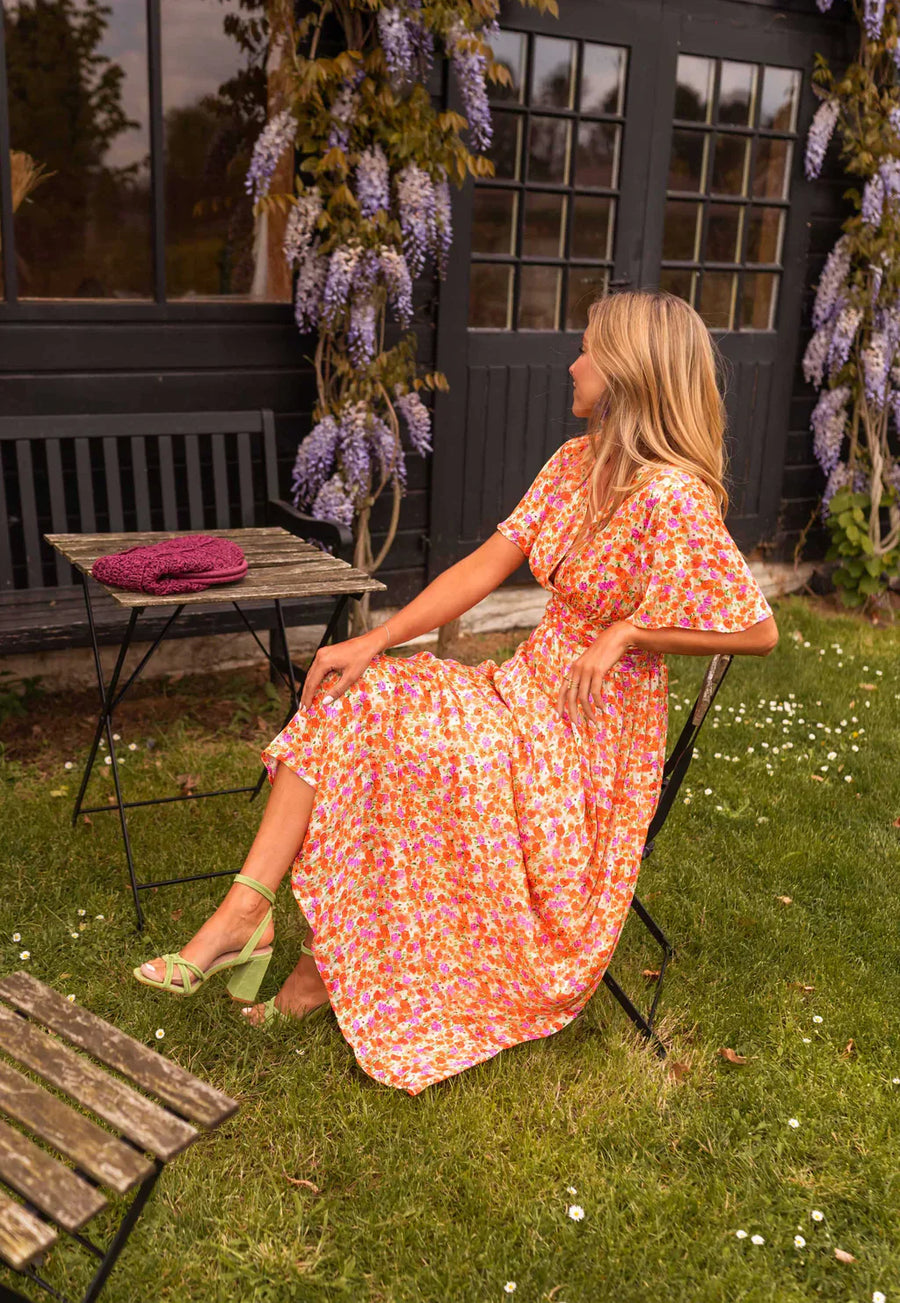 Vivian | Floral Maxi Dress Floral