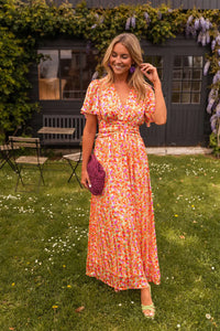 Vivian | Floral Maxi Dress Floral