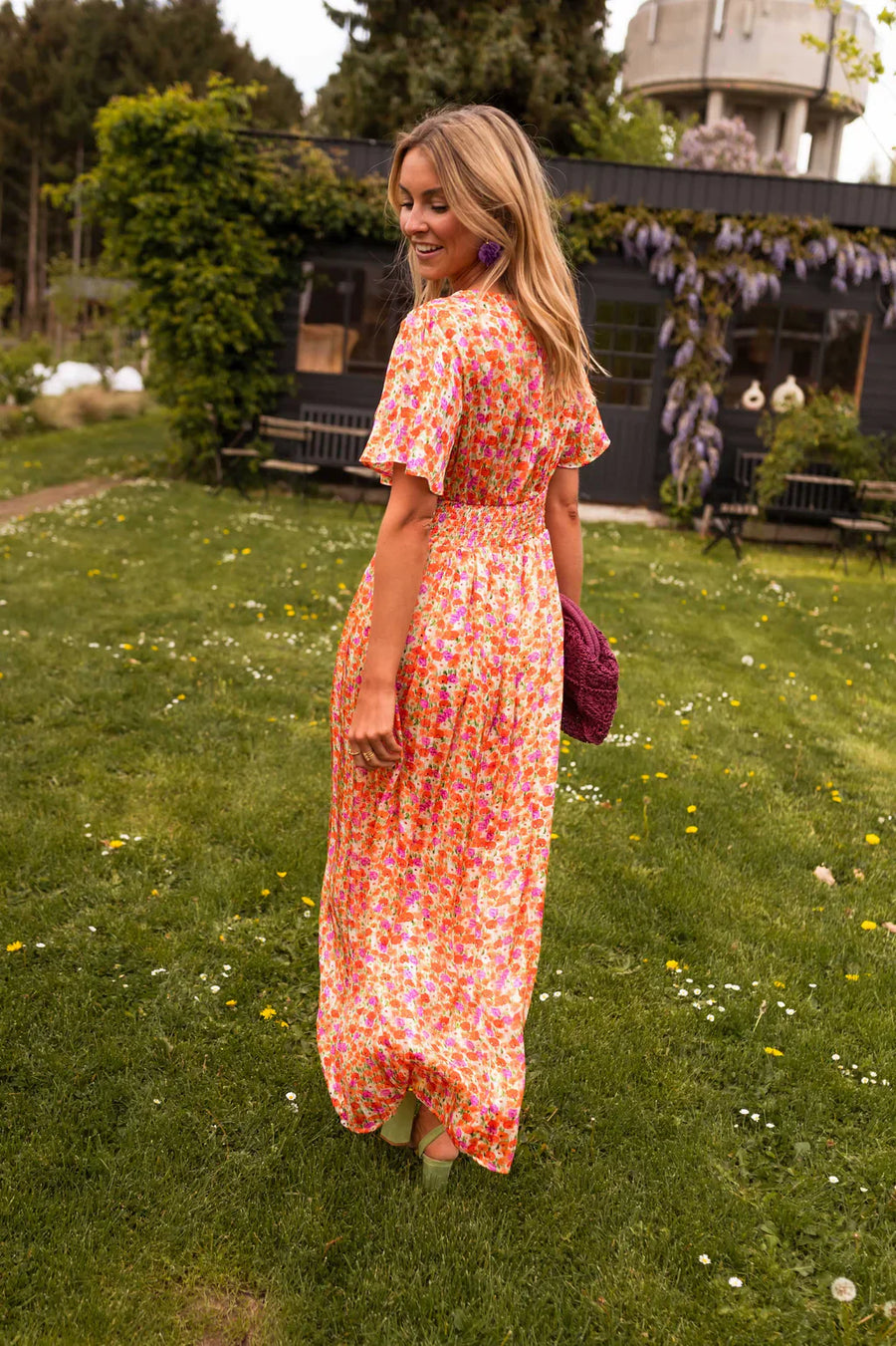Vivian | Floral Maxi Dress Floral