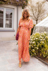 Vivian | Floral Maxi Dress Floral