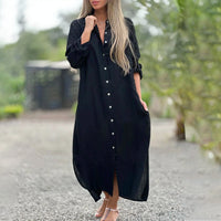 Daisy | Shirt Dress Button Front