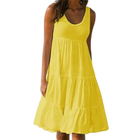 May | Mini Sundress Tiered Sleeveless