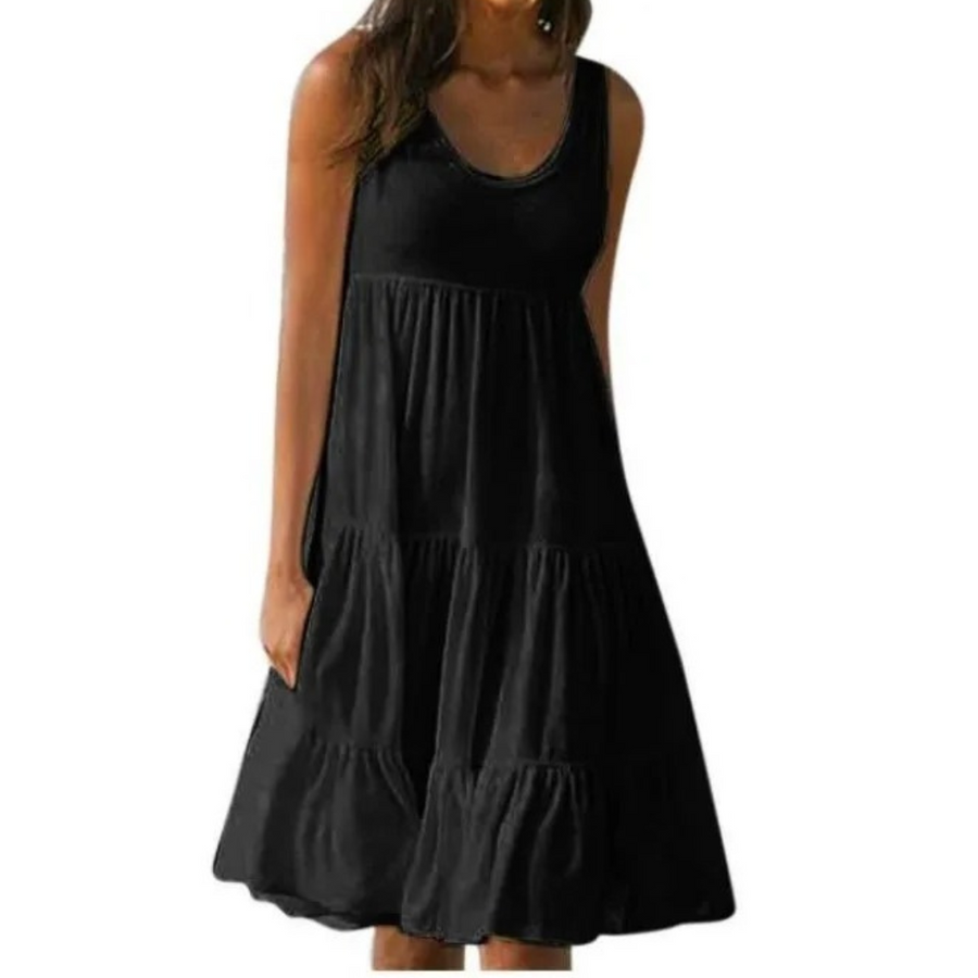 May | Mini Sundress Tiered Sleeveless