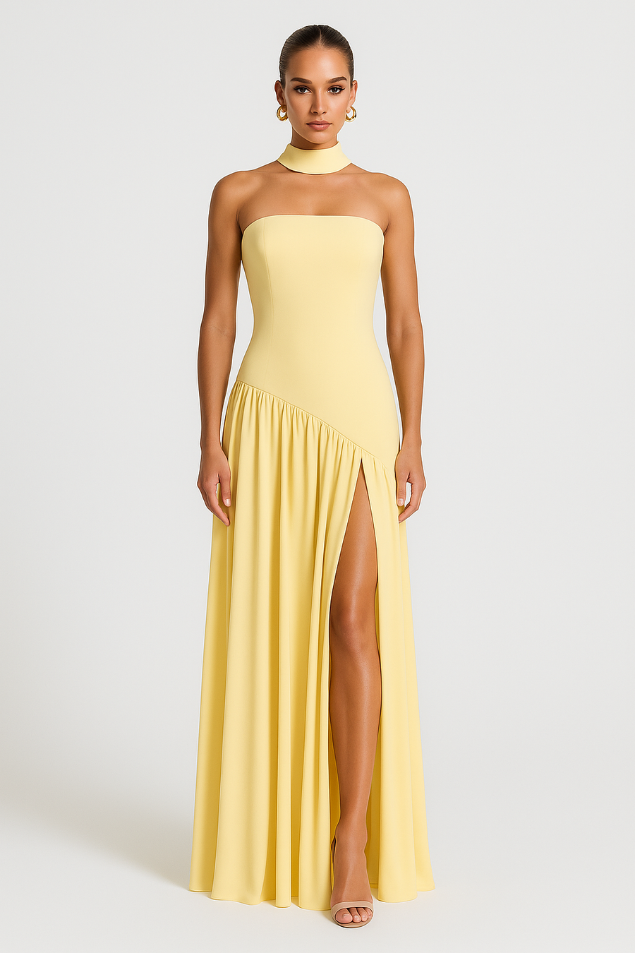 Ivy | Strapless Maxi Dress Sleeveless